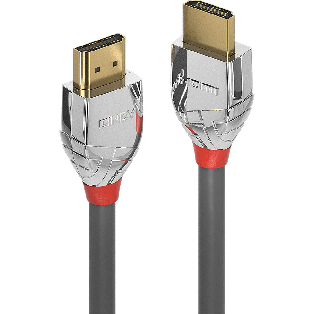 Image for LINDY 37875 CROMO LINE HIGH SPEED HDMI CABLE 7.5M GREY from Surry Office National