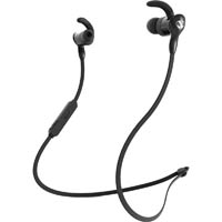 ncredible ax-u wireless bluetooth earbuds black