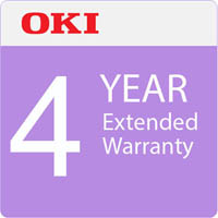 oki mb400 4 year depot return warranty