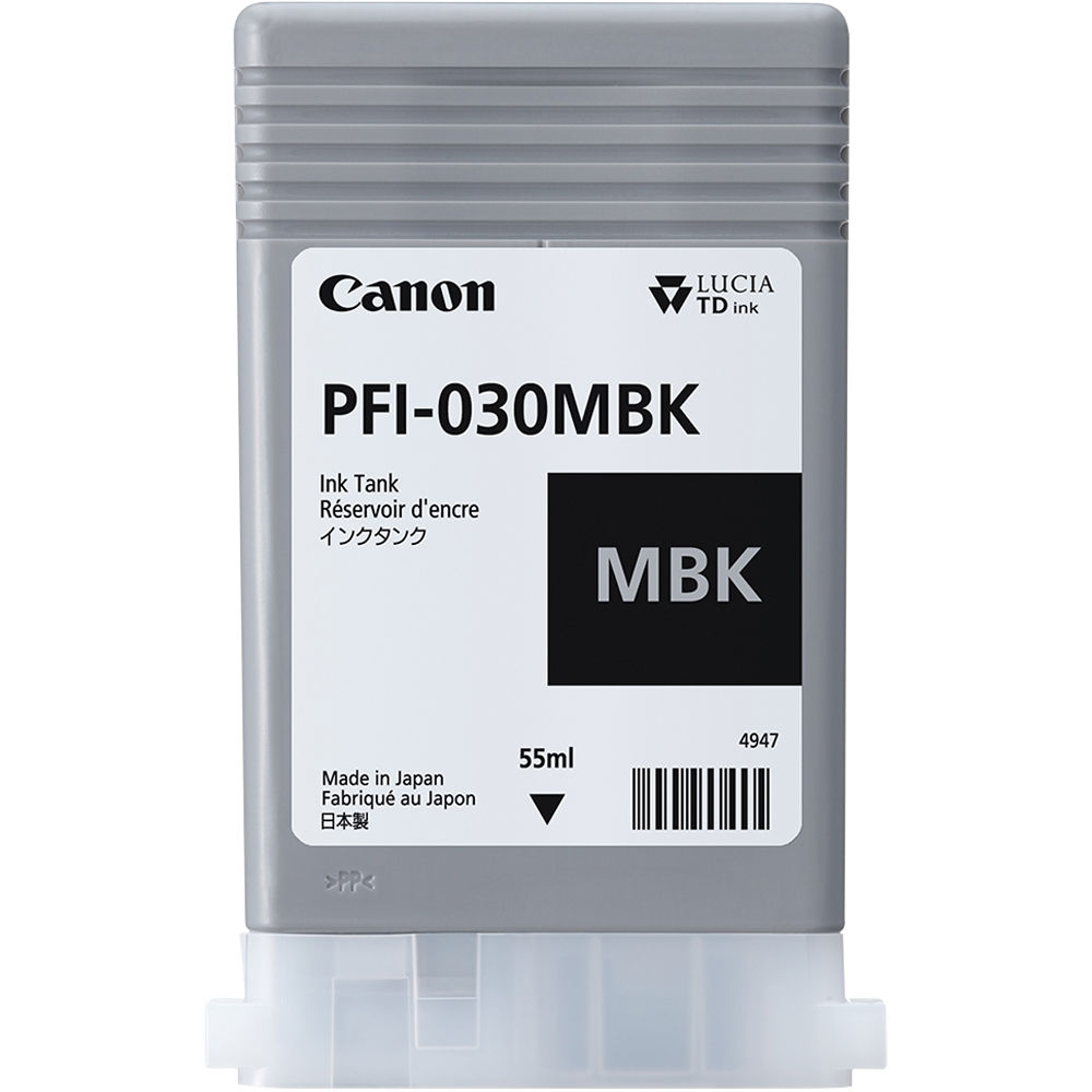 Image for CANON PFI-030 INK CARTRIDGE MATTE BLACK from OFFICE NATIONAL CANNING VALE