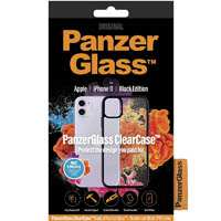 panzerglass clearcase black edition apple iphone 11 clear