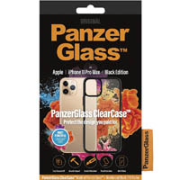 panzerglass clearcase black edition apple iphone 11 pro max clear