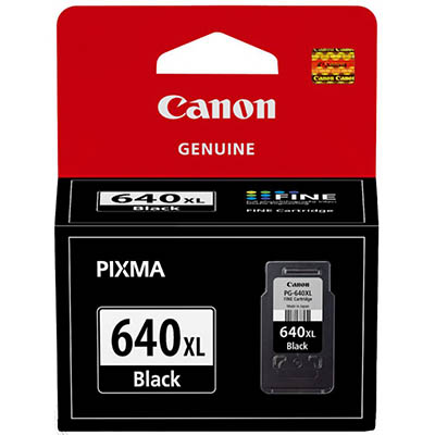 Image for CANON PG640XL INK CARTRIDGE HIGH YIELD BLACK from Pirie Office National