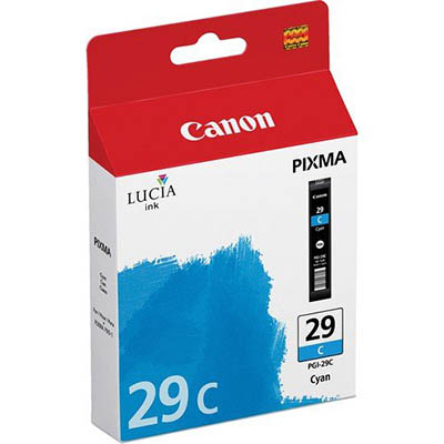 Image for CANON PGI29 INK CARTRIDGE CYAN from Office National Perth CBD