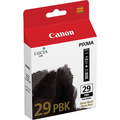 Image for CANON PGI29 INK CARTRIDGE PHOTO BLACK from Paul John Office National