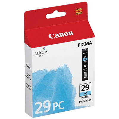 Image for CANON PGI29 INK CARTRIDGE PHOTO CYAN from Aztec Office National Melbourne