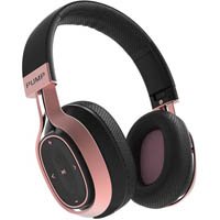 blueant pump zone wireless headphones black/rose gold