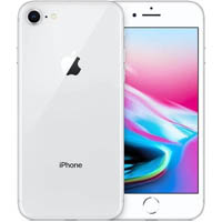 renewed refurbished (b+) apple iphone 8 64gb silver