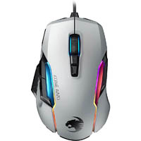 roccat kone aimo remastered rgba smart customization gaming mouse usb white