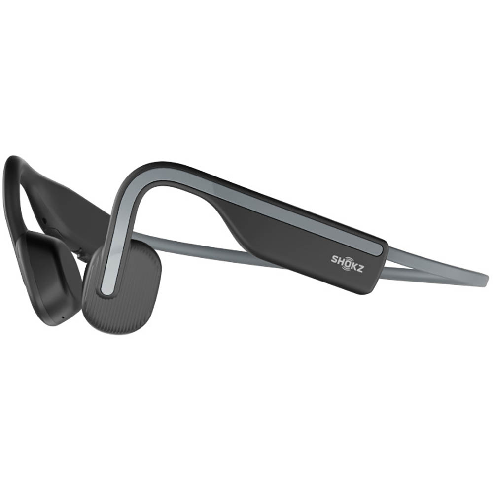 Image for SHOKZ OPENMOVE WIRELESS BLUETOOTH BONE CONDUCTION HEADPHONES GREY from OFFICE NATIONAL CANNING VALE