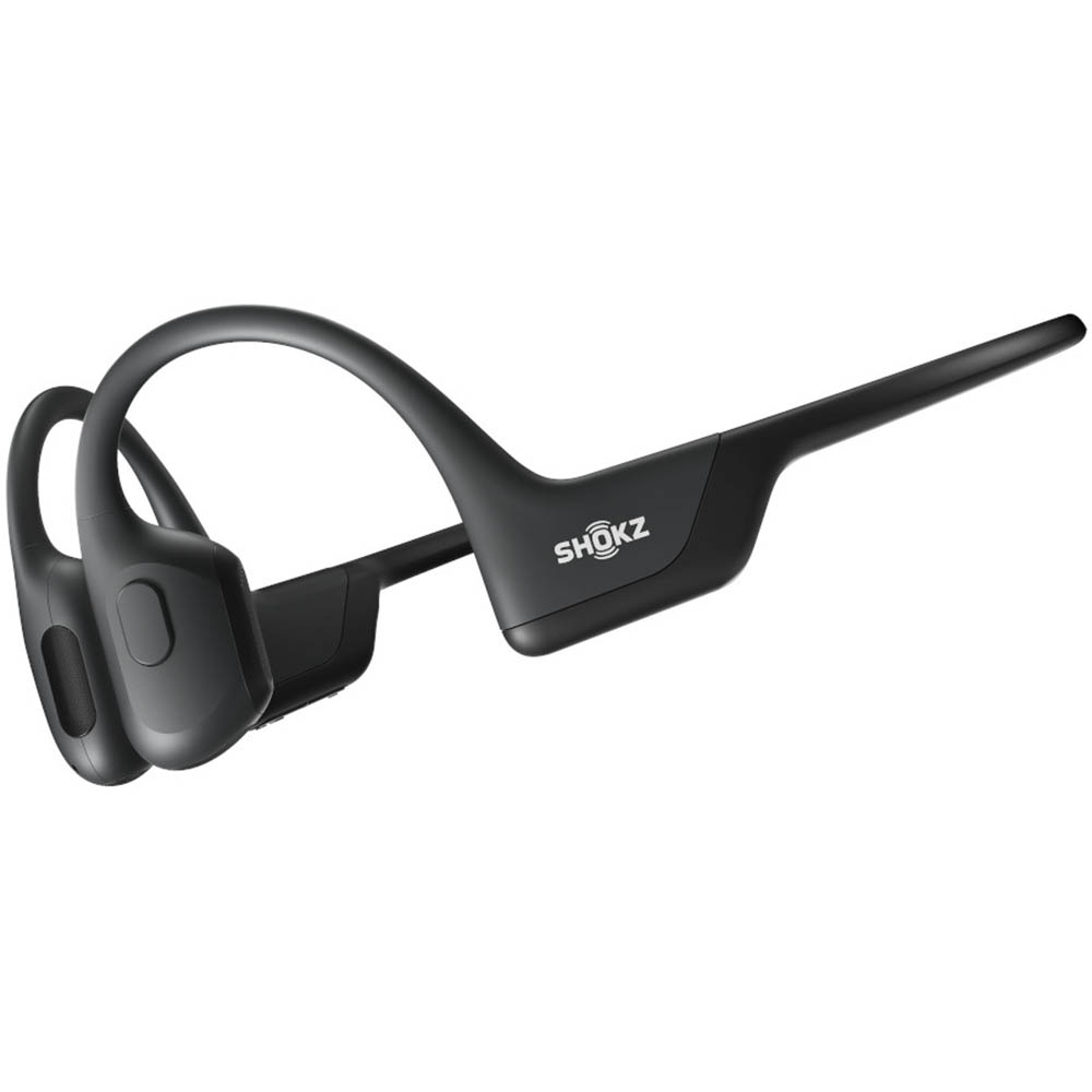 Image for SHOKZ OPENRUN PRO WIRELESS BLUETOOTH BONE CONDUCTION HEADPHONES BLACK from PaperChase Office National