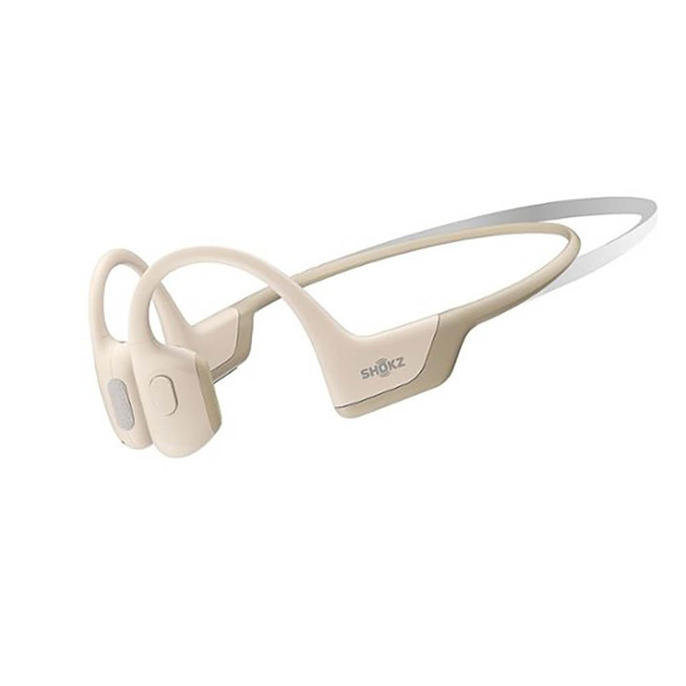 Image for SHOKZ OPENRUN PRO MINI BONE CONDUCTION HEADPHONES BEIGE from Our Town & Country Office National