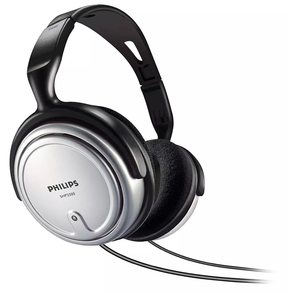 Image for PHILIPS OVER EAR TV HEADPHONES BLACK from Office National