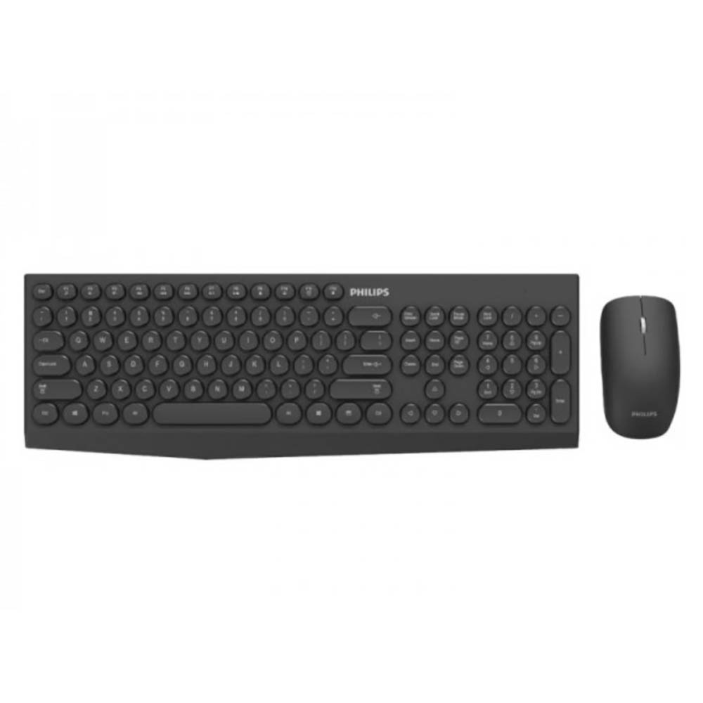 Image for PHILIPS SPT6323 KEYBOARD AND MOUSE COMBO WIRELESS BLACK from PaperChase Office National
