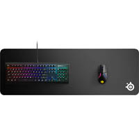 steelseries qck edge cloth gaming mouse pad xl black