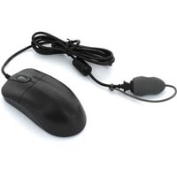seal shield silver storm waterproof wired mouse black