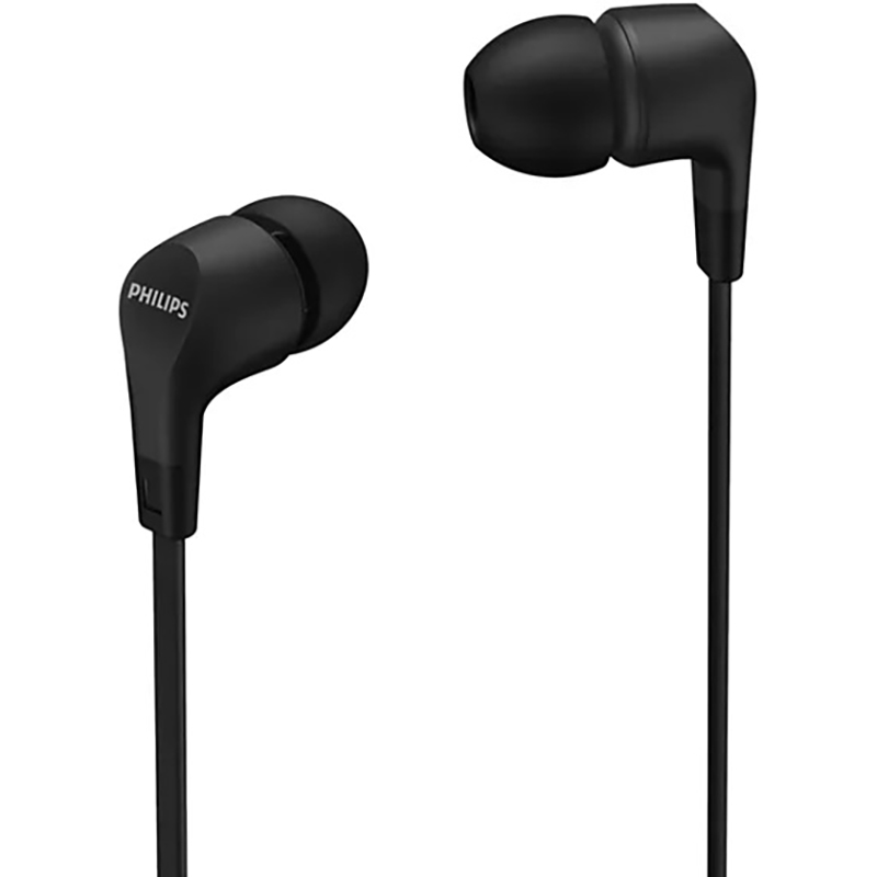 Image for PHILIPS IN-EAR GEL EARBUD WIRED BLACK from OFFICE NATIONAL CANNING VALE
