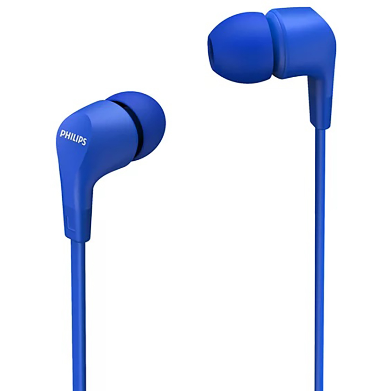 Image for PHILIPS IN-EAR GEL EARBUD WIRED BLUE from PaperChase Office National
