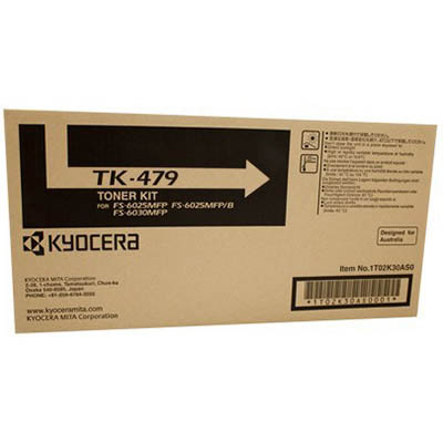 Image for KYOCERA TK479 TONER CARTRIDGE BLACK from Office National Whyalla