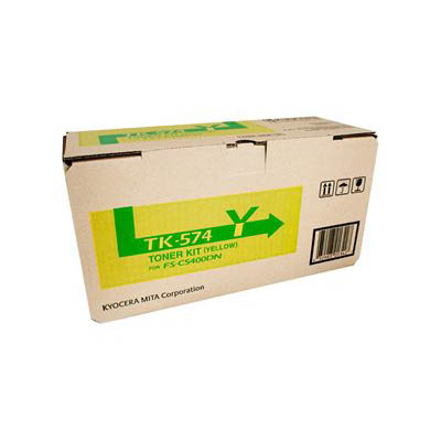 Image for KYOCERA TK574Y TONER CARTRIDGE YELLOW from PaperChase Office National