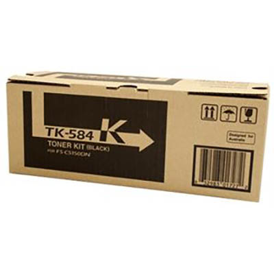 Image for KYOCERA TK584B TONER CARTRIDGE BLACK from Two Bays Office National