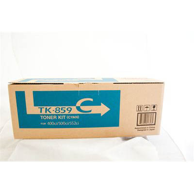 Image for KYOCERA TK859C TONER CARTRIDGE CYAN from Pirie Office National