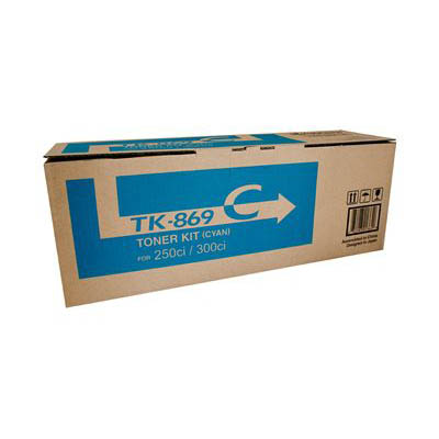 Image for KYOCERA TK869C TONER CARTRIDGE CYAN from Discount Office National