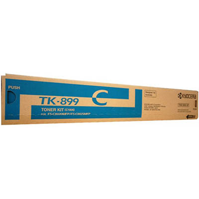 Image for KYOCERA TK899C TONER CARTRIDGE CYAN from Two Bays Office National