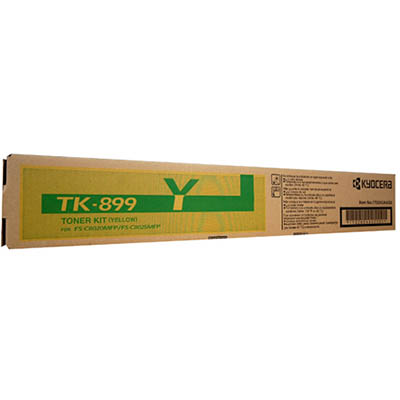 Image for KYOCERA TK899Y TONER CARTRIDGE YELLOW from Office National