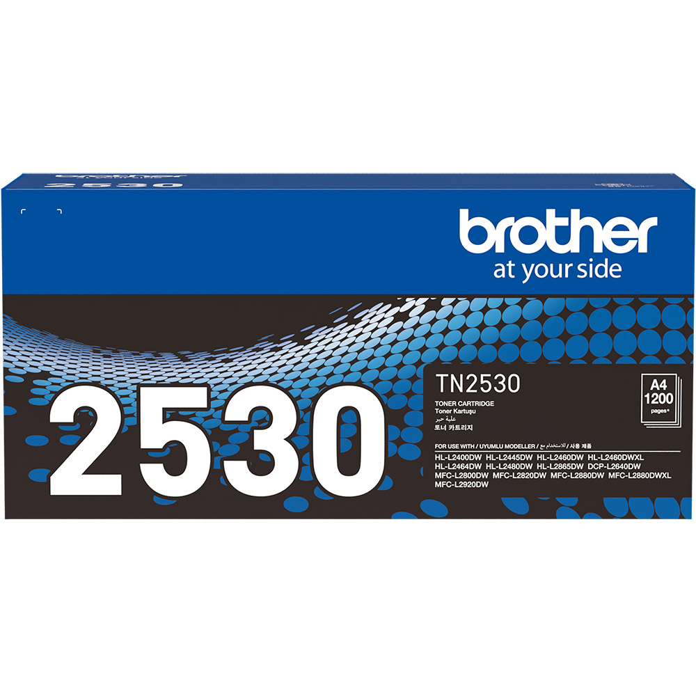 Image for BROTHER TN2530 TONER CARTRIDGE BLACK from Complete Stationery Office National (Devonport & Burnie)