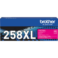 brother tn258xlm toner cartridge high yield magenta