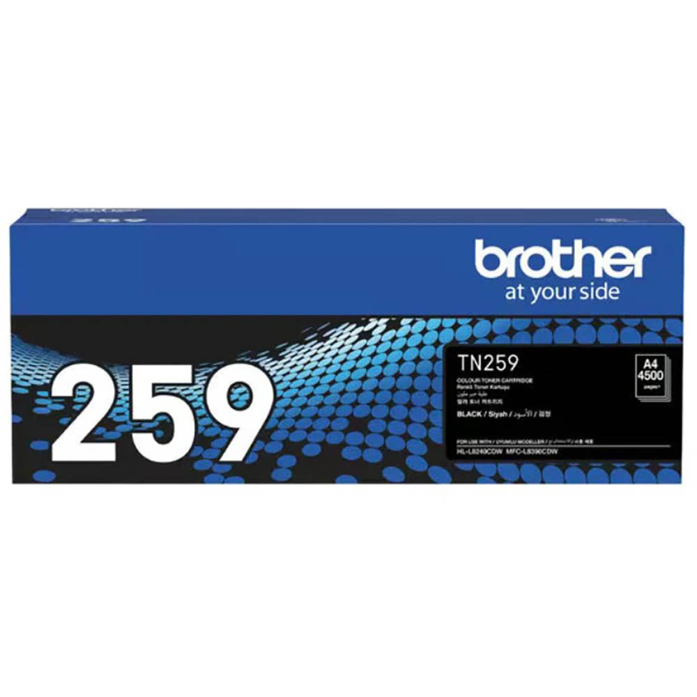 Image for BROTHER TN-259BK TONER CARTRIDGE SUPER HIGH YIELD BLACK from Ezi Office National Tweed