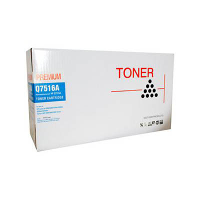 Image for WHITEBOX REMANUFACTURED HP 16A TONER CARTRIDGE BLACK from Angletons Office National