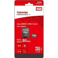 toshiba uhs-1 micro sdhc card 16gb