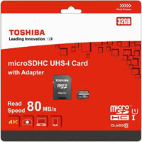 toshiba uhs-1 micro sdhc card 32gb