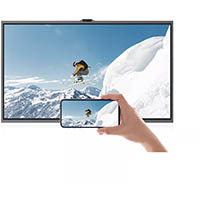 maxhub viewpro 4k display 65 inch black