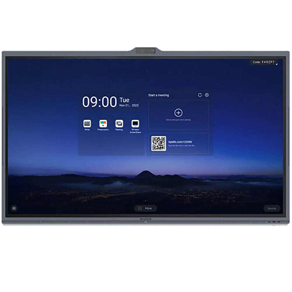 Image for MAXHUB VIEWPRO 4K DISPLAY 86 INCH BLACK from BACK 2 BASICS & HOWARD WILLIAM OFFICE NATIONAL