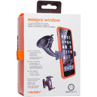 ventev 592257 mini window mount phone holder black