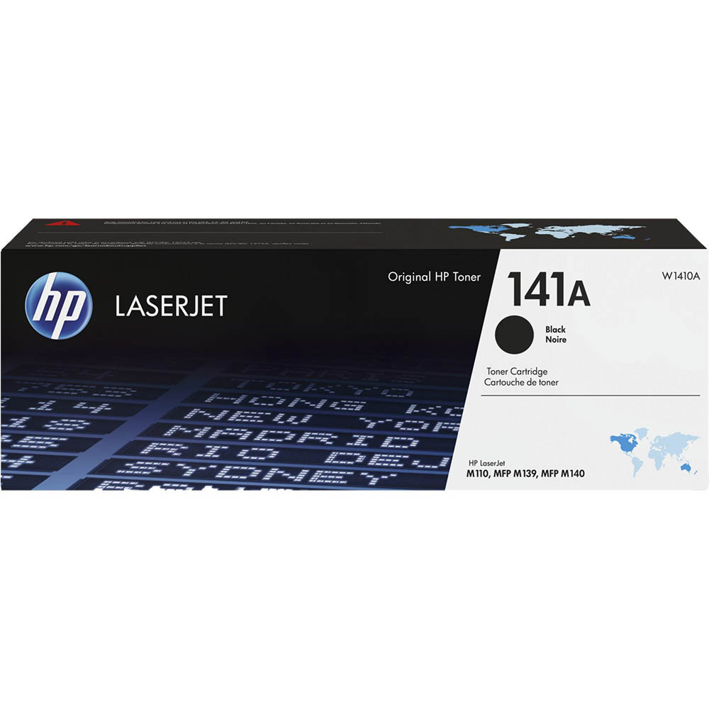 Image for HP W1410A 141A TONER CARTRIDGE BLACK from Office National Barossa