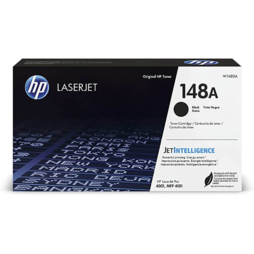 Image for HP W1480A 148A TONER CARTRIDGE LASERJET BLACK from Selbies Gold Coast Office National