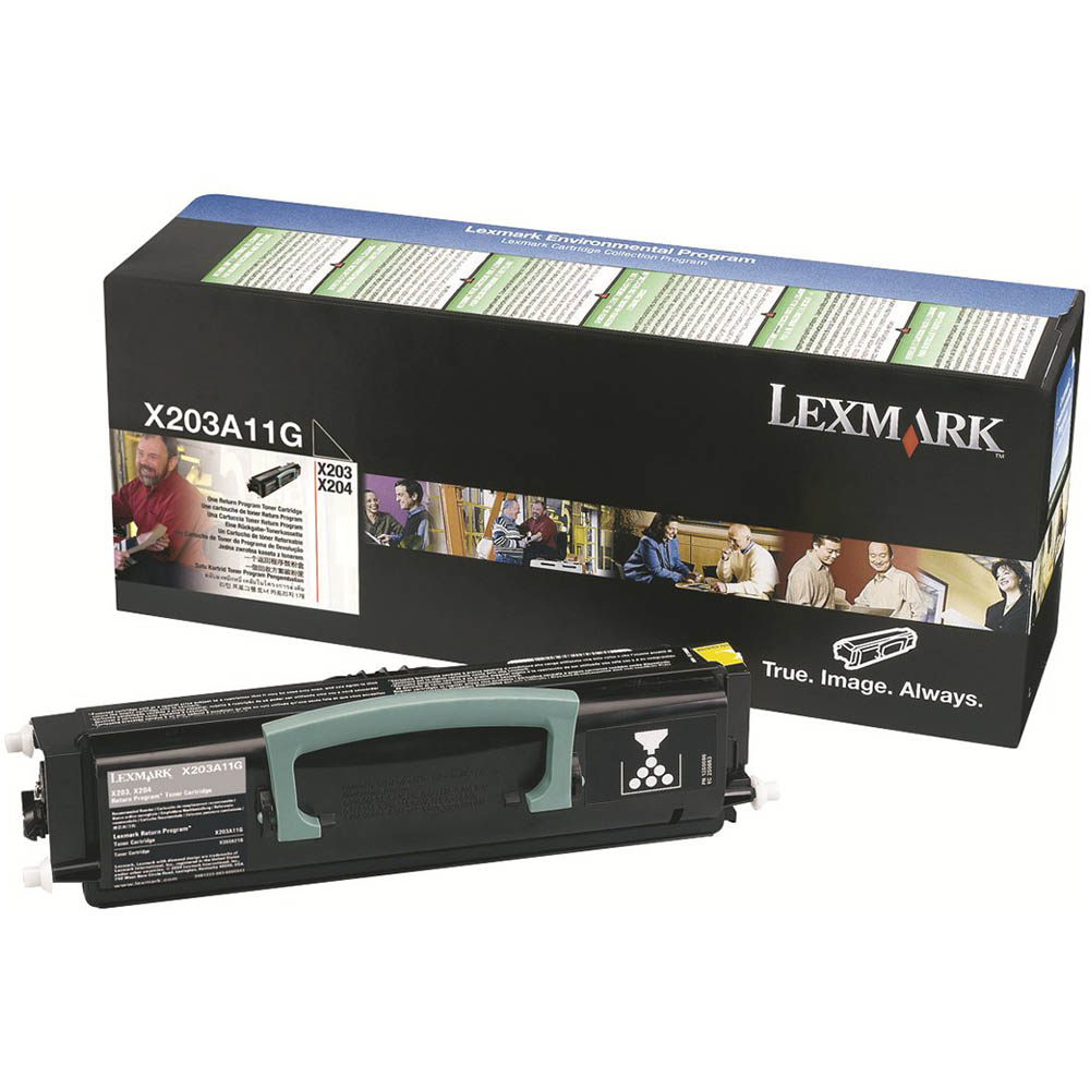 Image for LEXMARK X203A11G TONER CARTRIDGE BLACK from Two Bays Office National