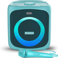 blueant x4 portable party speaker teal