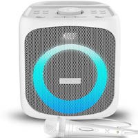 blueant x4 portable party speaker white