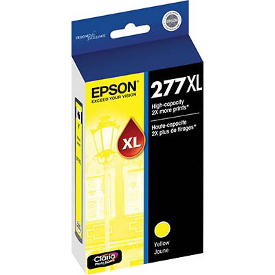 Image for EPSON 277XL INK CARTRIDGE HIGH YIELD YELLOW from Mackay Business Machines (MBM) Office National