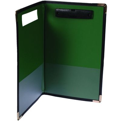 Image for ESSELTE SUPERTUFF CLIPBOARD DOUBLE REINFORCED EDGES FOOLSCAP GREEN from Discount Office National