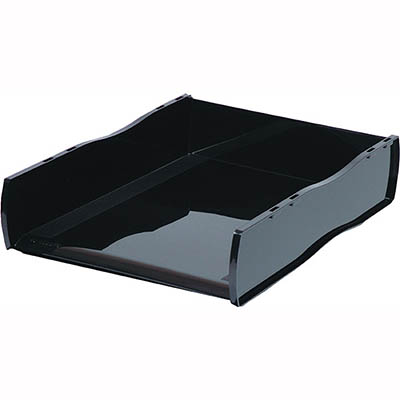 Image for ESSELTE NOUVEAU DOCUMENT TRAY A4 BLACK from PaperChase Office National