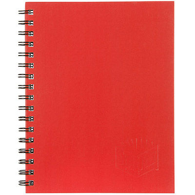 Image for SPIRAX 511 NOTEBOOK 7MM RULED HARD COVER SPIRAL BOUND 200 PAGE 225 X 175MM RED from Paul John Office National