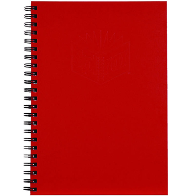 Image for SPIRAX 512 NOTEBOOK 7MM RULED HARD COVER SPIRAL BOUND A4 200 PAGE RED from Our Town & Country Office National