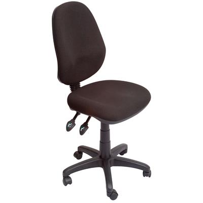 Image for RAPIDLINE EC070CH OPERATOR CHAIR HIGH BACK 3 LEVER BLACK from Premier Office National