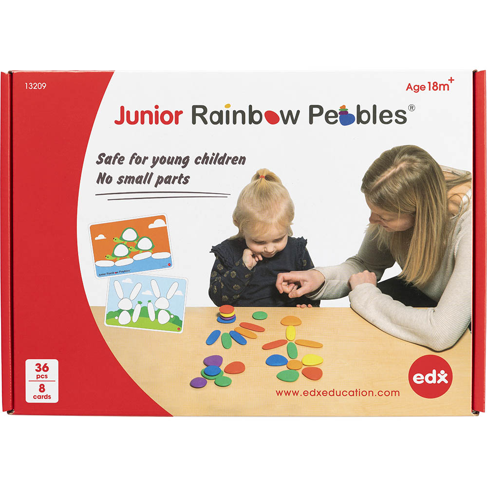 Image for EDX RAINBOW JUNIOR PEBBLES EARLY CONSTRUCTION SET from Mackay Business Machines (MBM) Office National